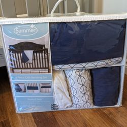 Summer 4piece Crib Bedding Set 
