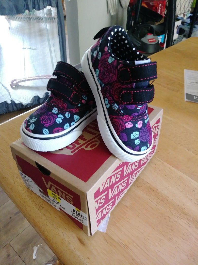 Vans-Toddler Doheny V (Romantic Floral) Size 4T