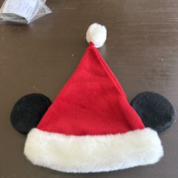 Mickey Mouse Santa hat,  9months only worn once 