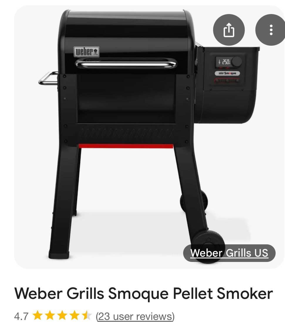 Weber Unique Pellet Grill