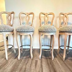 Baroque Louis XV–Style Kreiss Collection Barstools