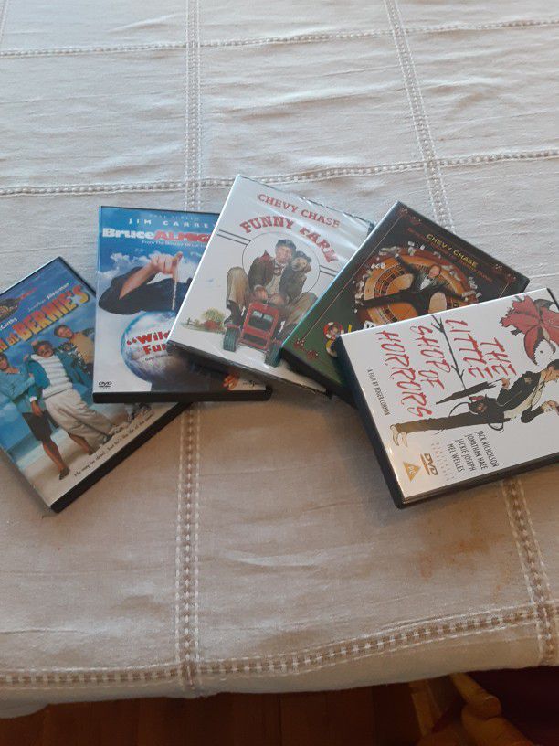 Collection Of Five Comedy DVDs