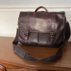 Leather Messenger Bag 40.  $