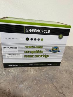 Brand New - Unused 2 pk GREENCYCLE CRG-106/FX11K Compatible Toner Cartridges