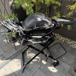 Weber BBQ Q1200 with Base - Propane