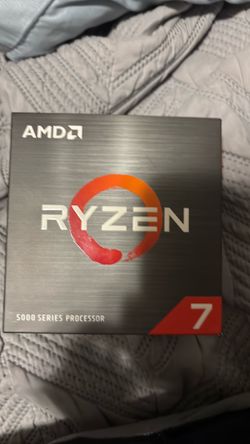 Ryzen 7 5000 series processor