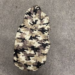 Top Paw Small Camo Puffer dog Coat 