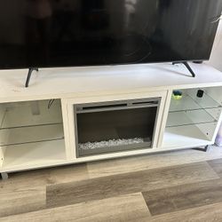 Firplace TV Stand