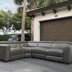 🛋️ Couch/Sofa Sectional - Recliners - Gray - Macy’s - Delivery Available 🚛