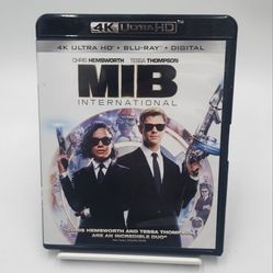 MIB International 4K & Blu-ray No Digital 