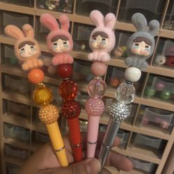beaded pens