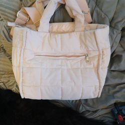 Pink Puffer Purse 