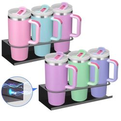 New In Box. BLACK METAL MAGNET IC 🧲 CUP HOLDER FOR STANLEY CUPS & OTHER CUPS LIKE IT. SEE PHOTOS. CASH PICKUP ONLY 