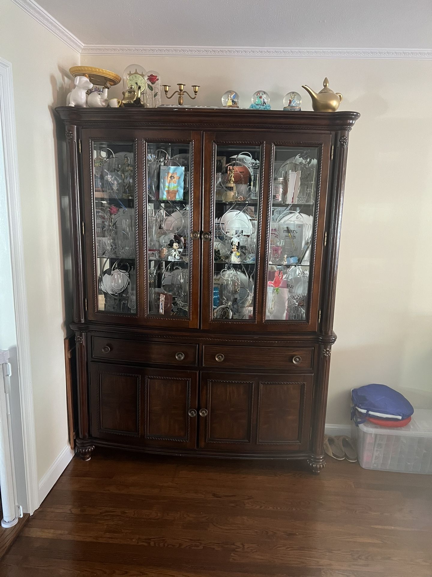 Wood China Cabinet