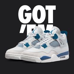 Military Blue 4s