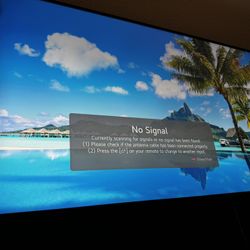 Like New 4k Lg Nano Tv 55inch