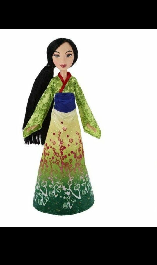 Disney Princess Royal Shimmer Mulan Doll