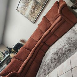 Sofa Sectional Couch LA-Z-BOY  Like New In Good Condition FREE DELIVERY 🚚