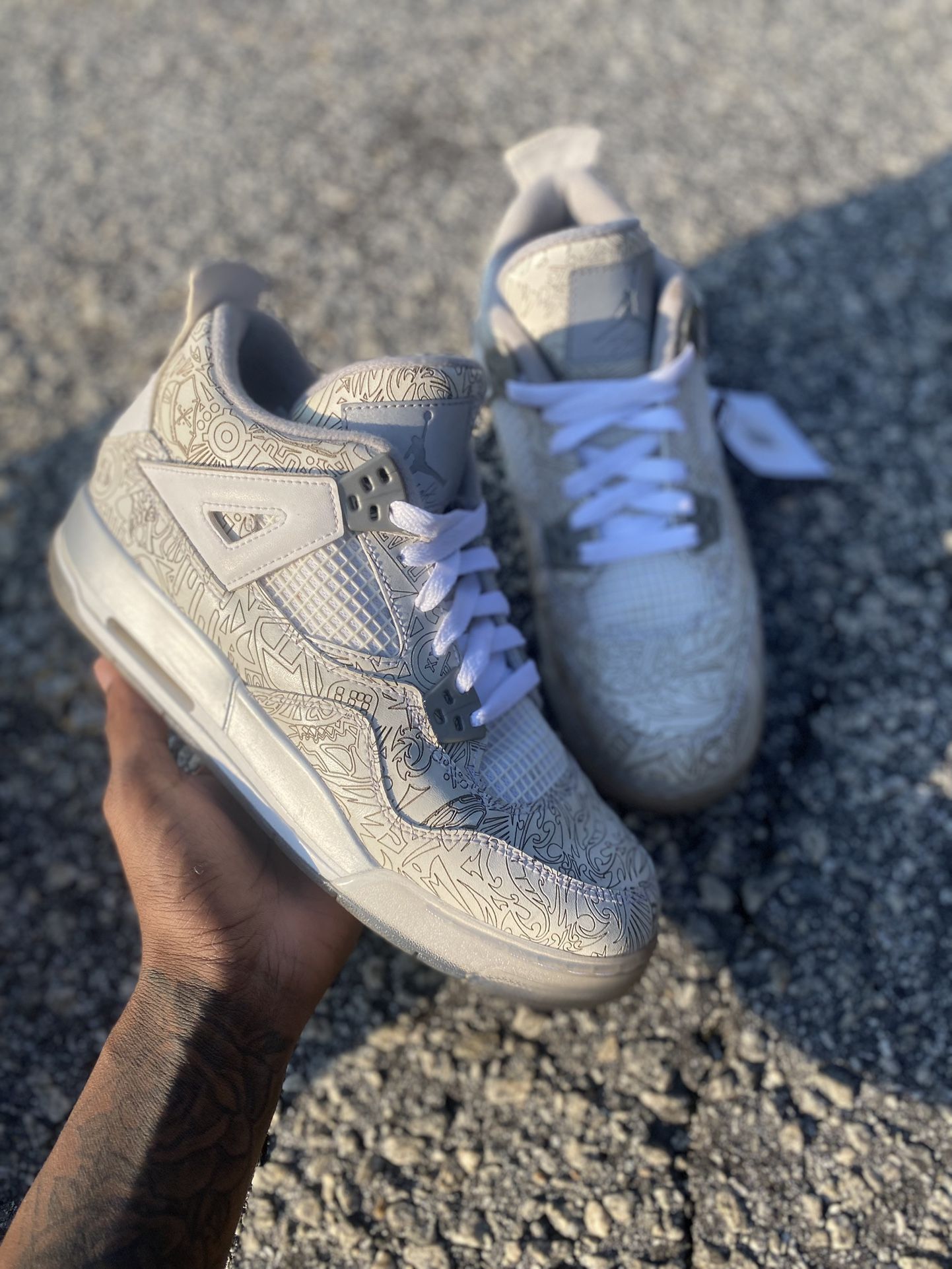 Jordan 4 Laser