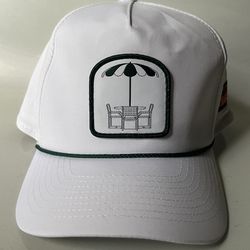 Imperial Rope SnapBack Stitch Meet Me Under The Tree Hat White  