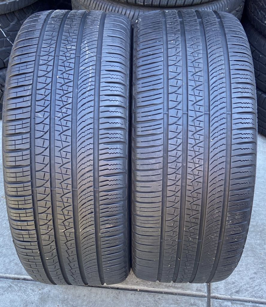 2 Llantas Usadas Pirelli Scorpion Zero 285/40/23 $180 El Par