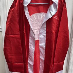 Adult Boxing Robe Tyson vs Jones Frontline Battle one size fits all just $5