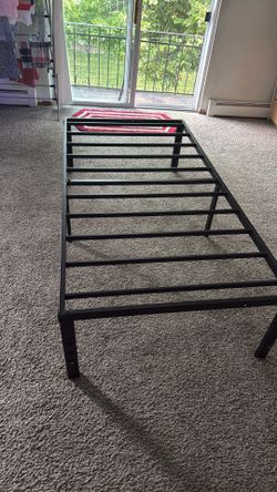 Twin metal frame