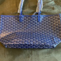 Blue Tote Bag 