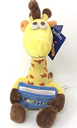 Toys r us stuffed animal/ gift card holder in bag