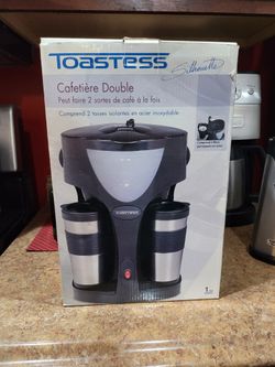 Toastess Double Coffee Maker