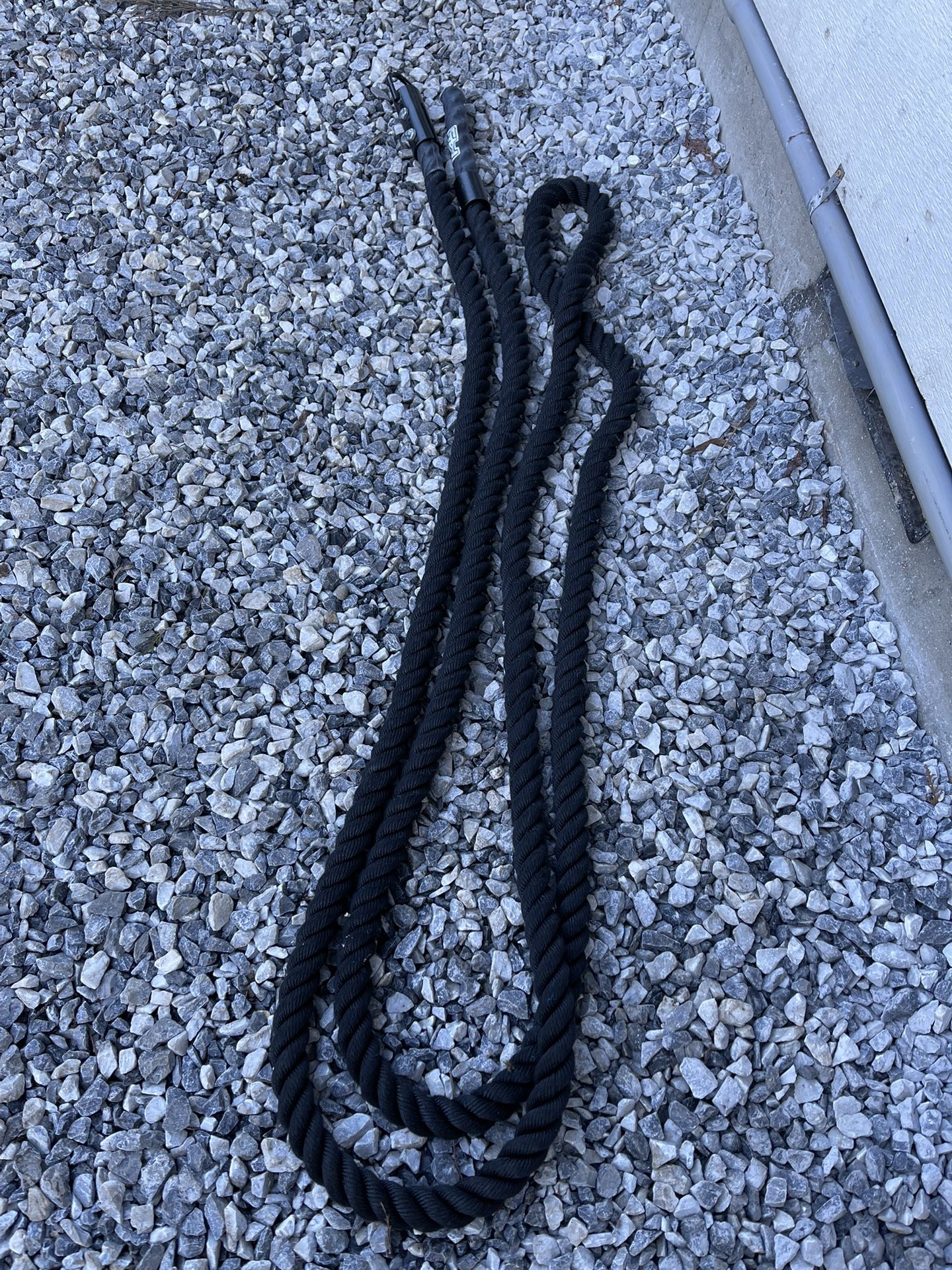 Workout Fitness Training Climbing Rope in Black – Battle Rope