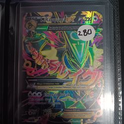 Pokemon mega rayquaza ex roaring skies
