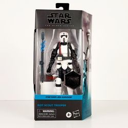 Star Wars Black Series Riot Scout Trooper