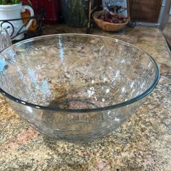  Princess  House  Bowl Para Ensalada Se 4 Qt 