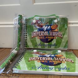 Vintage Universal Studio Autograph Book Lot Of 2 w/ Original Pens- RARE. Condition is pre owned and is overall in very solid and respectable shape.  T