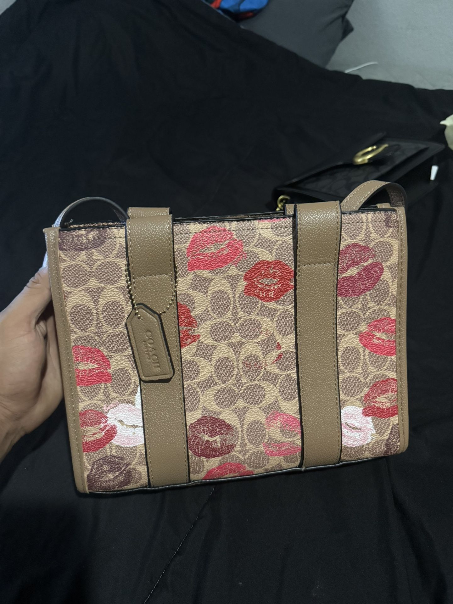 Coach Kiss Tote Bag
