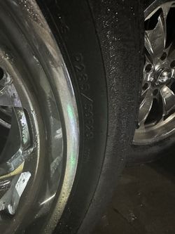 Set Of Tires And Rims 20”