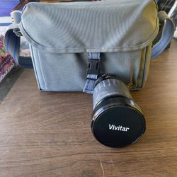 Vivatar camera lens 28-210mm  13.5-5.6 Macrofocusing zoom lens For Sale
