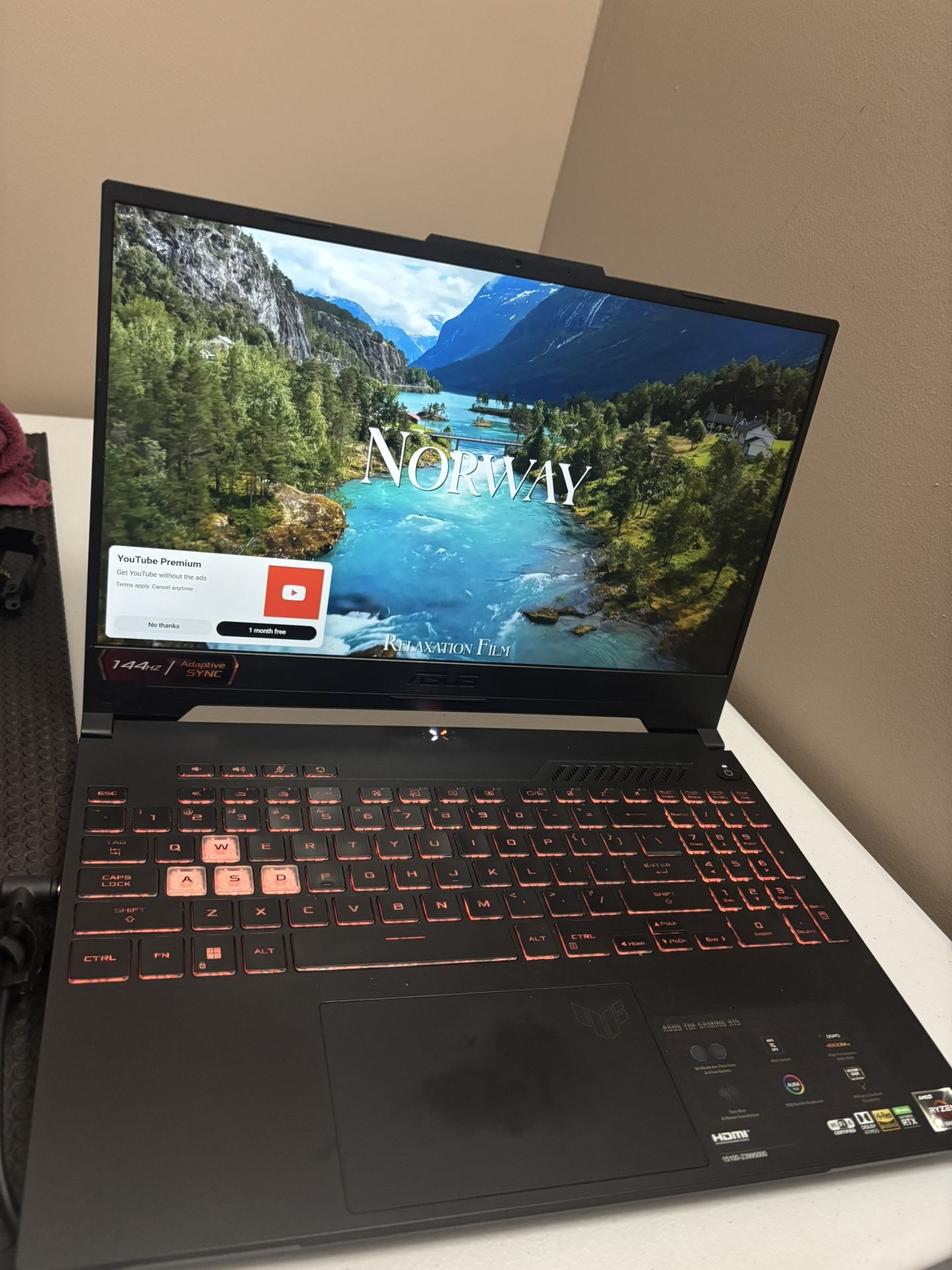 Asus A15 Gaming Laptop