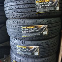 235 60 R18 BLACKHAWK Nuevas