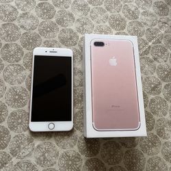 Apple iPhone 7 plus unlocked 32 Gb Rose Gold for Sale in College