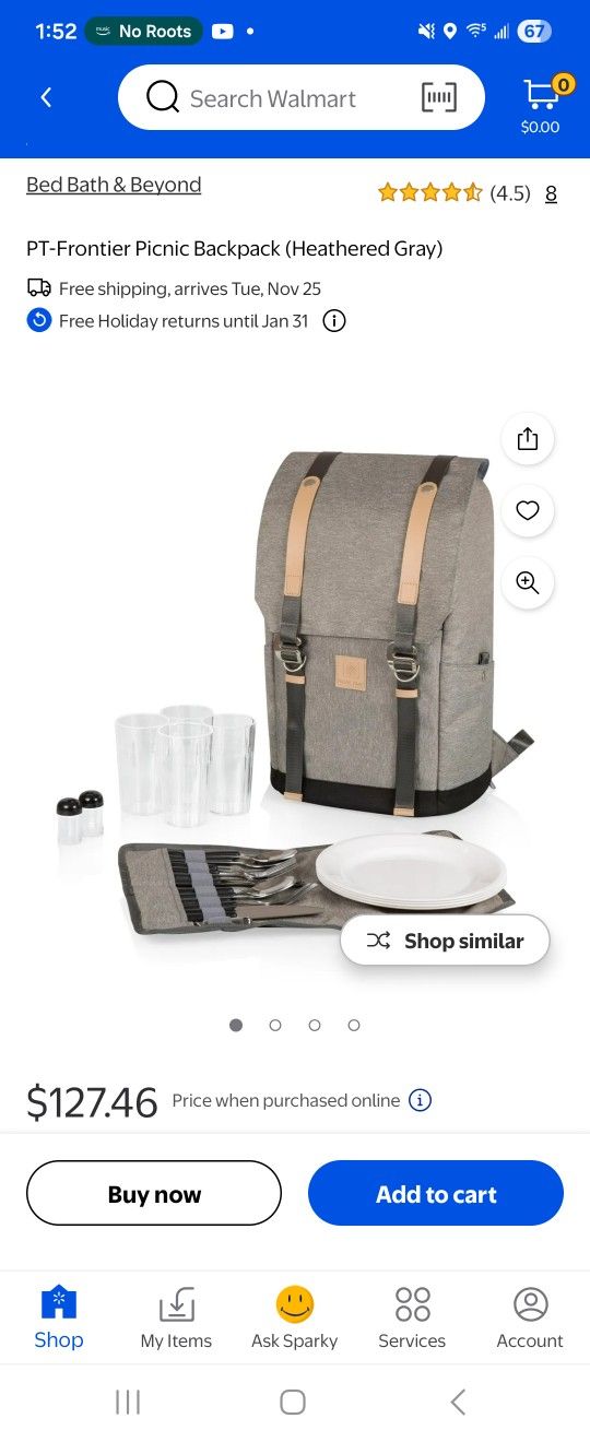 Picnic Time Picnic Backpack Never Used