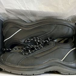Shoes For Crews Non Slip Steel Toe Safety Work Shoes 