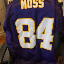Moss Vikings Jersey Xxl