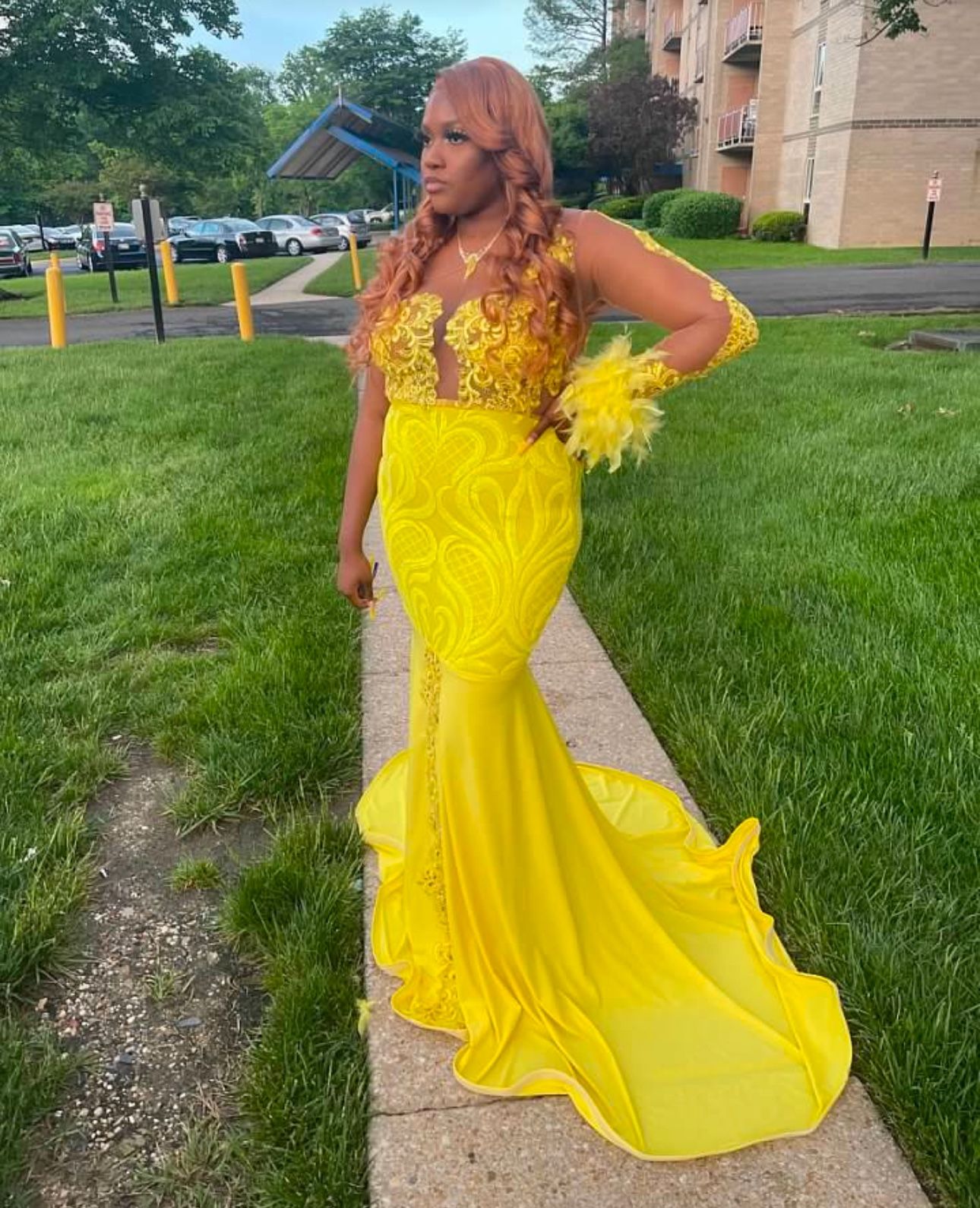 Yellow Prom Dress