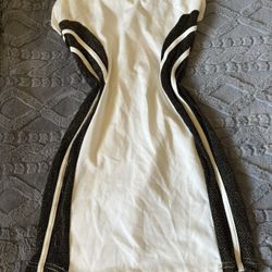 Cals White Bodycon Tube Dress Party 