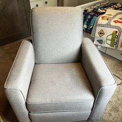Gray Electric Recliner