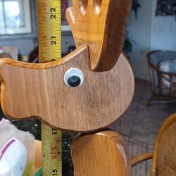 Wooden Reindeer 