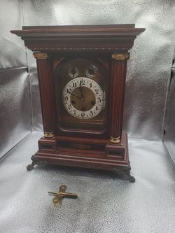 Antique Junghans 3 wind mantel clock -dated 1907