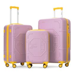 NEW In Box 3Pc Spinner Luggage Set